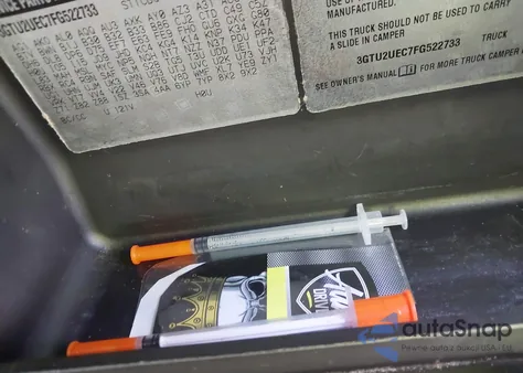 2015 GMC Sierra 1500 Sle from USA, damaged, VIN 3GTU2UEC7FG522733